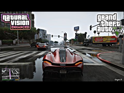 Grand Theft Auto V Enhanced Edition Gameplay Walkthrough part 10 with Natural vision enhanced 