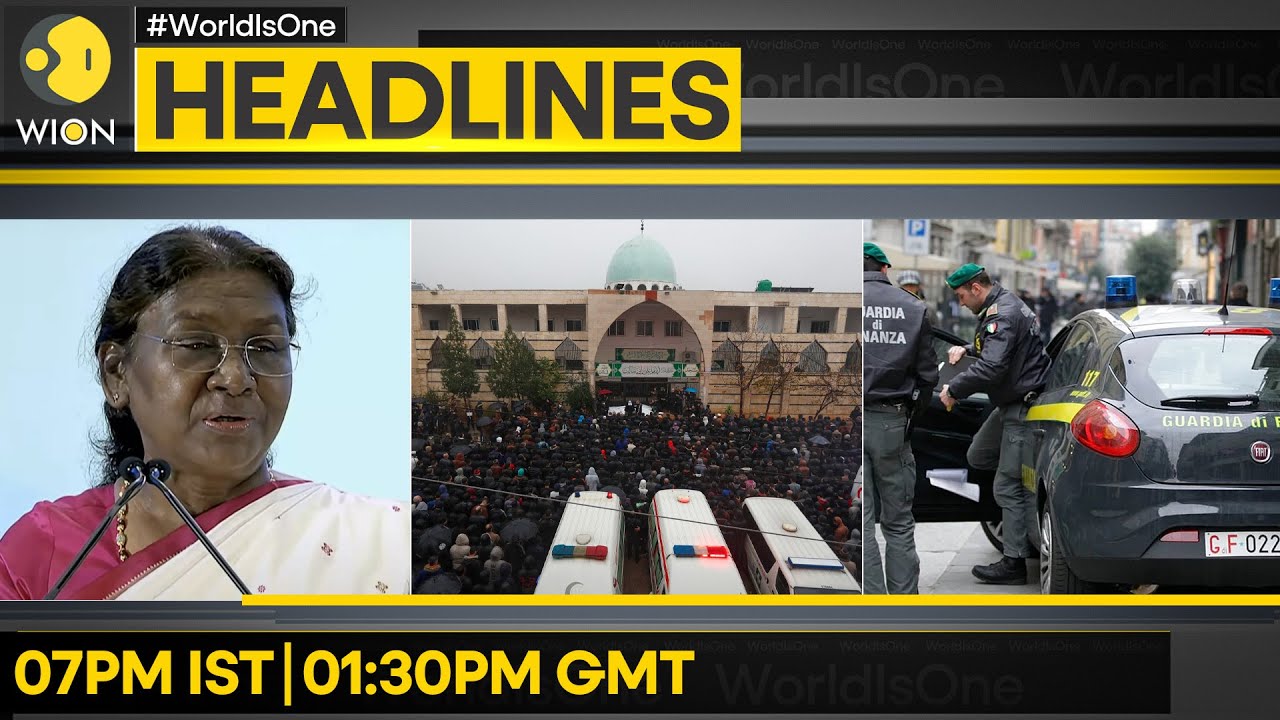 Syrian Sects Clash After Mosque Bombing | Italy Seizes €1 Million in Hamas Funding Probe | HEADLINES