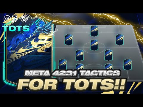 TOTS META 4231 CUSTOM TACTICS/INSTRUCTIONS! BEST FIFA 21 4231 TACTICS TO GET YOU MORE WINS IN TOTS!