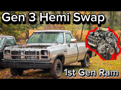 1st Gen Ram Gen 3 Hemi Swap! (The Introduction/ Revival/ Teardown)