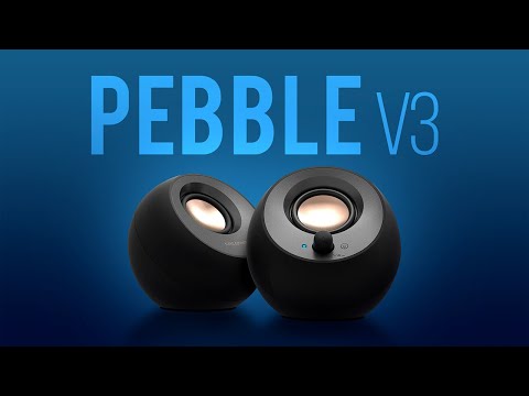 Creative Pebble V3 2 - 0 Bluetooth Speaker System - 8 W RMS - Black