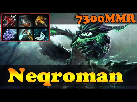 Dota 2 - Neqroman 7300 MMR Plays Outworld Devourer Vol 2 - Ranked Match Gameplay!