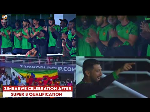 Zimbabwe Celebration After Qualified to Super 8 in T20 WC 2026 | Zim Celebration Today