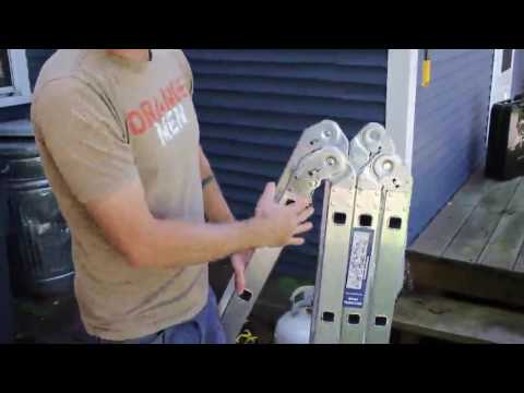 15 4ft Heavy Multi Purpose Aluminum Ladders