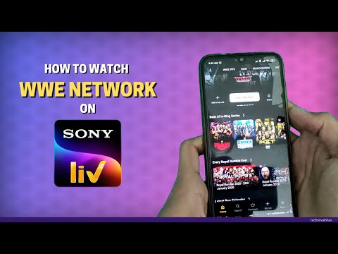 How to Watch WWE Network on SonyLIV App | Techno Vaibhav