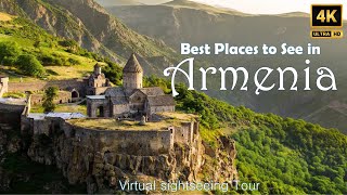 Armenia 4K Video Virtual Tour • Travel Video with Relaxing Music • Soothing Duduk Music