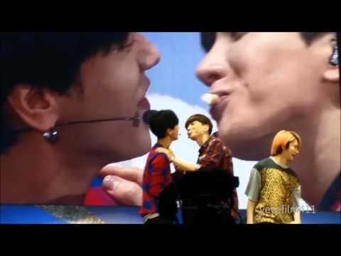 [Fancam] 160319 #SuperCampInBKK - YeTeuk kiss