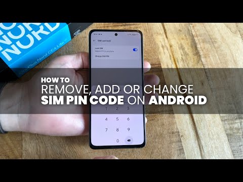 How to Remove, Add or Change SIM PIN Code on Android
