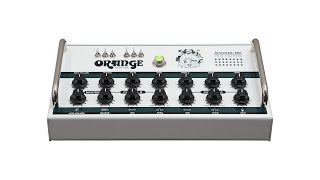 Video thumbnail for Orange Acoustic Pre Amp by Orange Amps