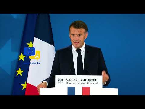 Video Thumbnail: Macron: Europe Must Be at Ukraine’s Peace Table — EU Targets Russia and China