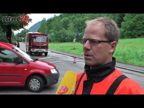 Acht Autos in Reichenhaller Tiefgarage abgesoffen