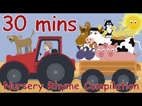 Old MacDonald Had A Farm And Lots More Nursery Rhymes! 30 minutes!