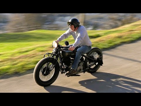 Stunning Indian Chout (1947) Hotrod - Driveby, Sound