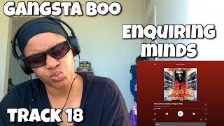 GANGSTA BOO “ ENQUIRING MINDS ALBUM REACTION “ THIS IS PERSONAL “ 