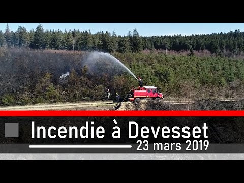 Feu de foret - Devesset 30 mars 2019