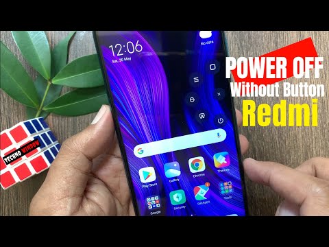 How to Switch off Redmi Without Pressing Power Button