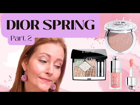 Dior Spring collection 2026 part 2 Mint Bubblegum, Lip Glow oils & Glow Luminizer & comparisons 