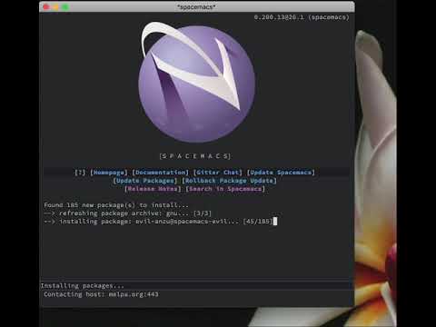Spacemacs Install