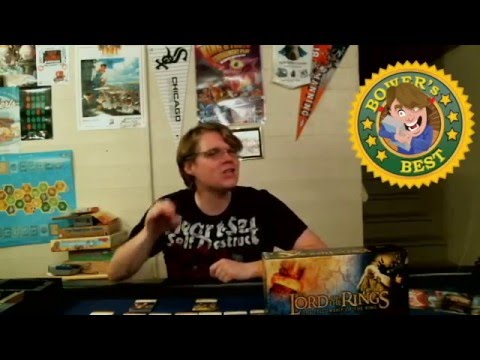 Bower's Game Corner:  The Lord of the Rings: The Fellowship of the Ring Deck-Building Game Review