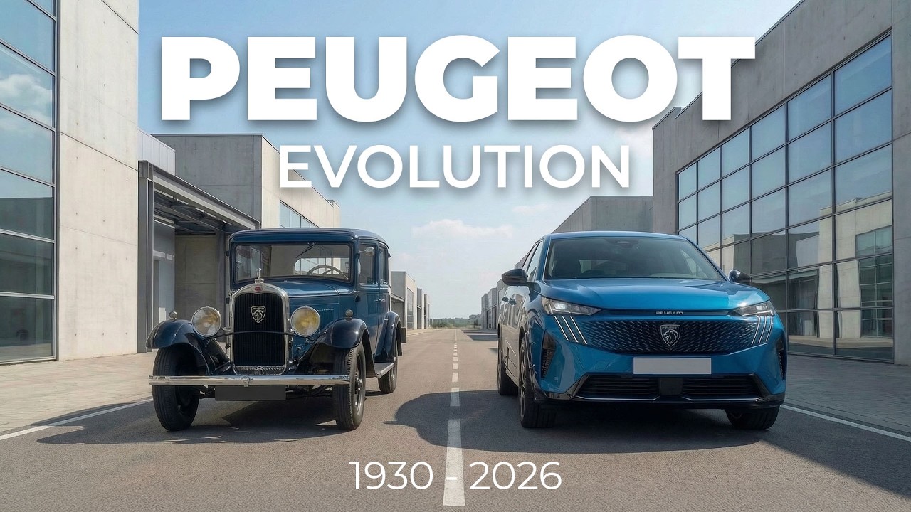 Peugeot Evolution (1930–2026) | The Complete Car Transformation