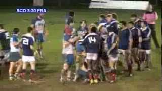 SCOTLAND CLUB XV v FRANCE FEDERALE - RUGBY HIGHLIGHTS - 7.3.14
