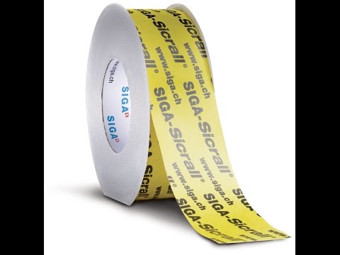 SIGA's Sicrall 60 Airtight tape