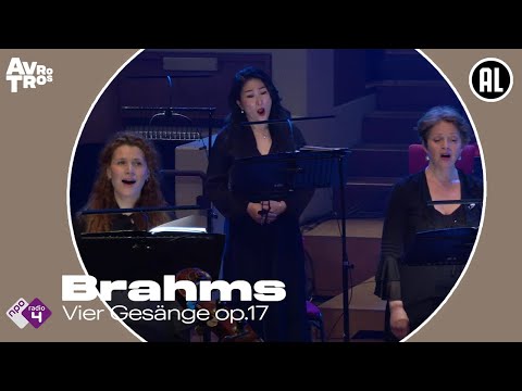 Brahms: Vier Gesänge op.17 - Groot Omroepkoor o.l.v. Michael Gläser - Live concert HD