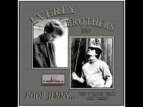 Everly Brothers - Poor Jenny (1959) (Ten O'Clock version)