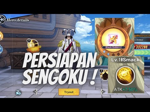 PERSIAPAN SENGOKU EQUIP DAN BLESSNYA - NEW WORLD VIRGOUR VOYAGE