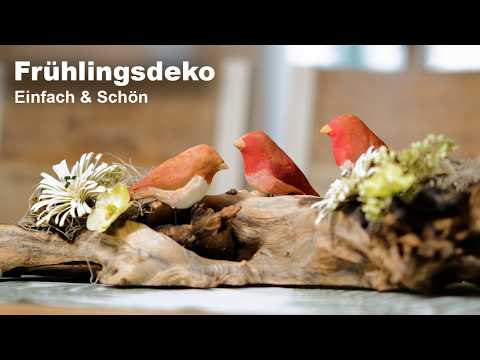 Zauberhafte Vögel selbst gemacht – einfacher als Du denkst | Frühlingsdeko DIY