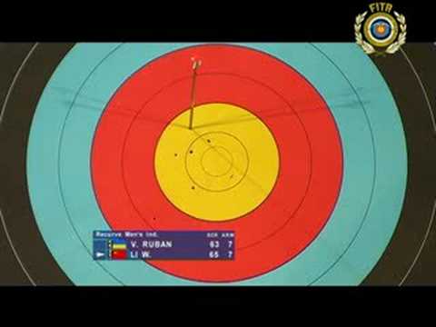 Viktor Ruban v Li W. – recurve men’s gold | Boé 2008 Archery World Cup stage 4