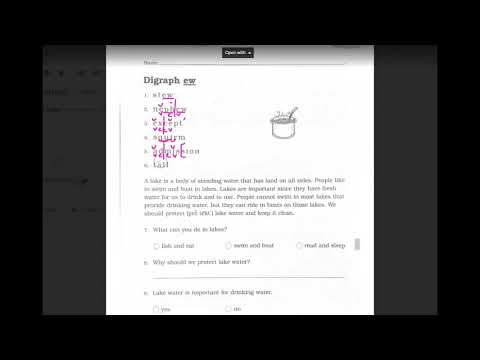 Phonics Lesson 102 (worksheet)