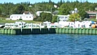 preview picture of video 'shepler ferry st. ignace dock mackinac island ferry line'