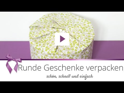 [Geschenke] Runde Geschenke verpacken | DANATO