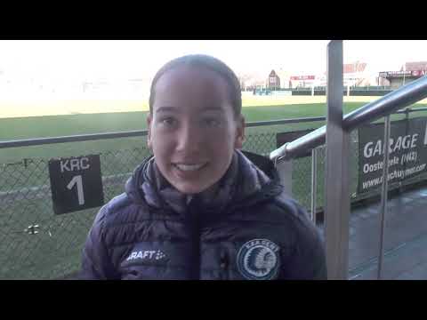 Rkia Mazrouai na KAA Gent Ladies - RSC Anderlecht op 20.03.2021