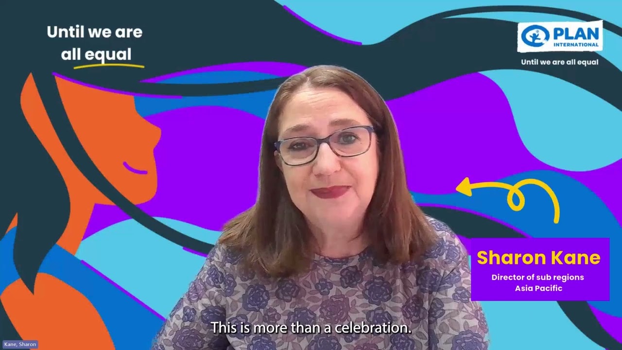 Director of Sub Regions, Sharon Kane declares our Commitments on #idg2024