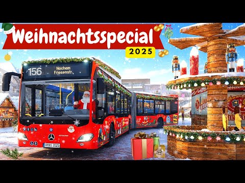 OMSI 2 🚌 - WEIHNACHTSSPECIAL 2025 🎅🎁 Frohe Weihnachten! ❤️ - Let's Play Omsi 2 [#1014]