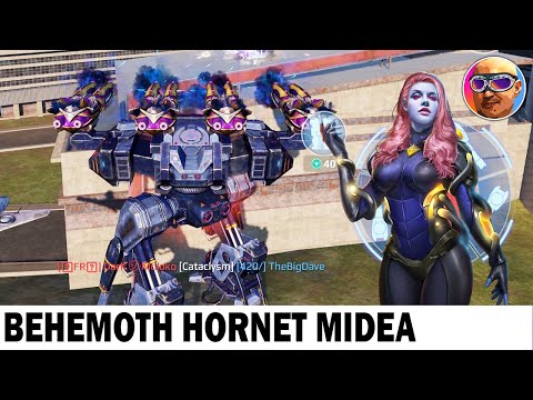 BEHEMOTH HORNET MK2 + MIDEA 70LVL WAR ROBOTS REMASTERED