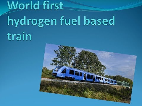 Hydrogen fuel based trains in Germany