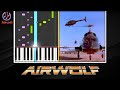 Music Tutorials The Airwolf Theme Song MEDIUM