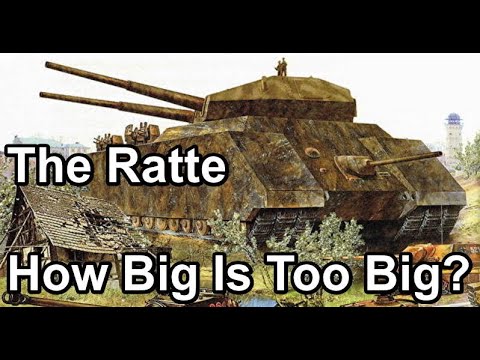 How Big is Too Big? Landkreuzer P. 1000 Ratte