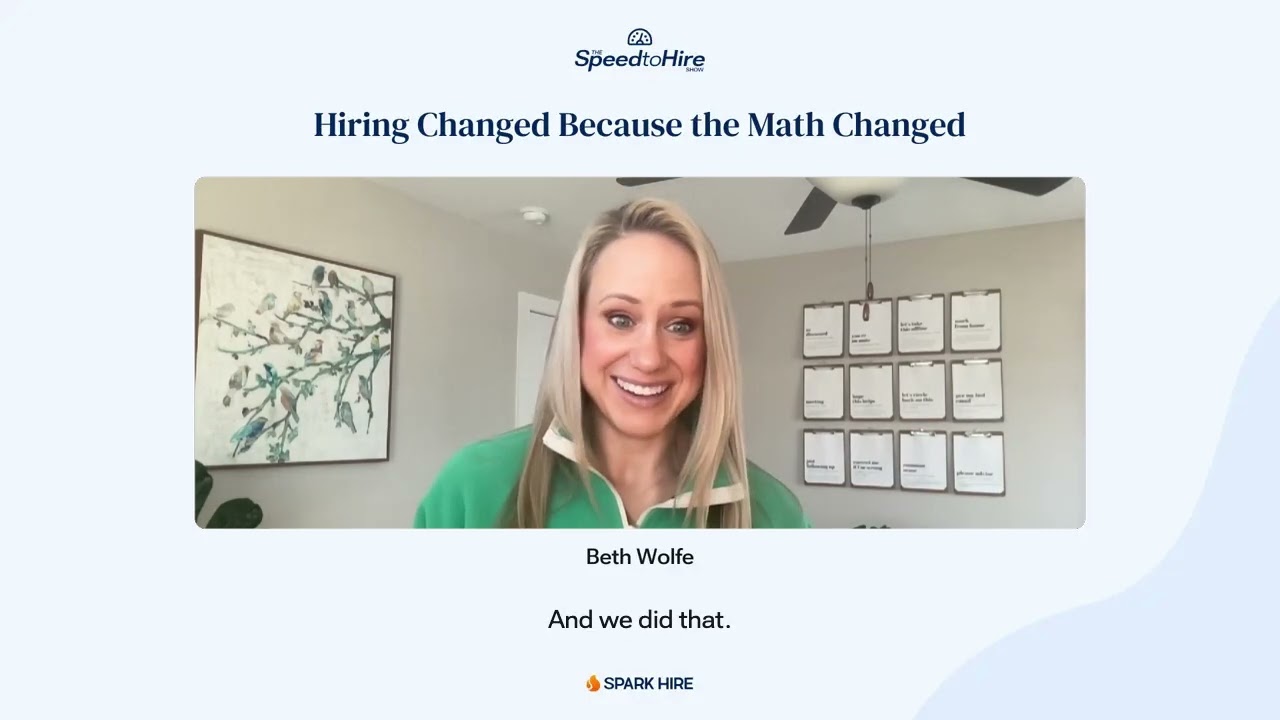 Hiring Changed Because the Math Changed