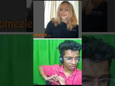 I Found USA love On Omegle 😍❤️ #shorts #omegle
