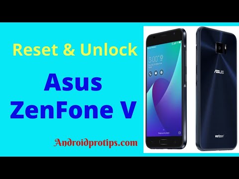 How to Reset & Unlock Asus ZenFone V