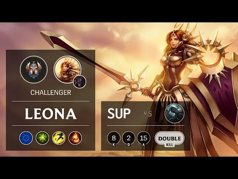 Leona Support vs Senna - EUW Challenger Patch 9.24