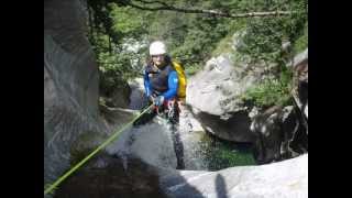 preview picture of video 'Canyoning in Ticino, Swiss Alps'