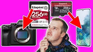 Kingston 512 GB microSDXC Class 10 UHS-I U3 Canvas Select Plus + SD Adapter (SDCS2/512GB) - відео 2