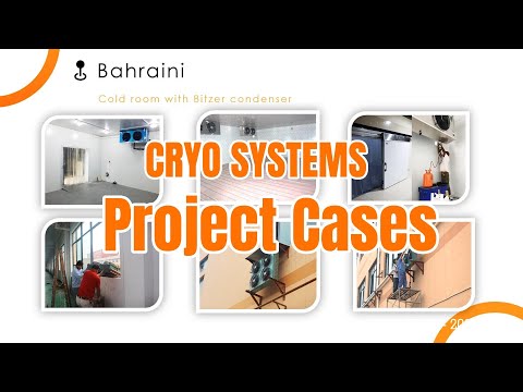 CRYO’s different cold room project cases around the world