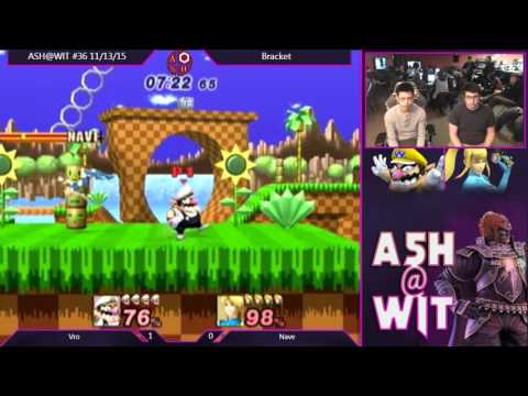 Vro (Wario) vs Nave (ZSS) - ASH@WIT #36 PM Bracket