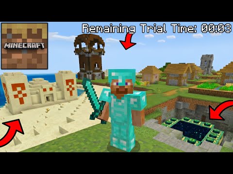 Minecraft Trial - FINDING END PORTAL / VILLAGES / DESERT TEMPLE & MORE - 2026 FULL GAME Gameplay 